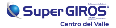 Logo supergiros centro del valle