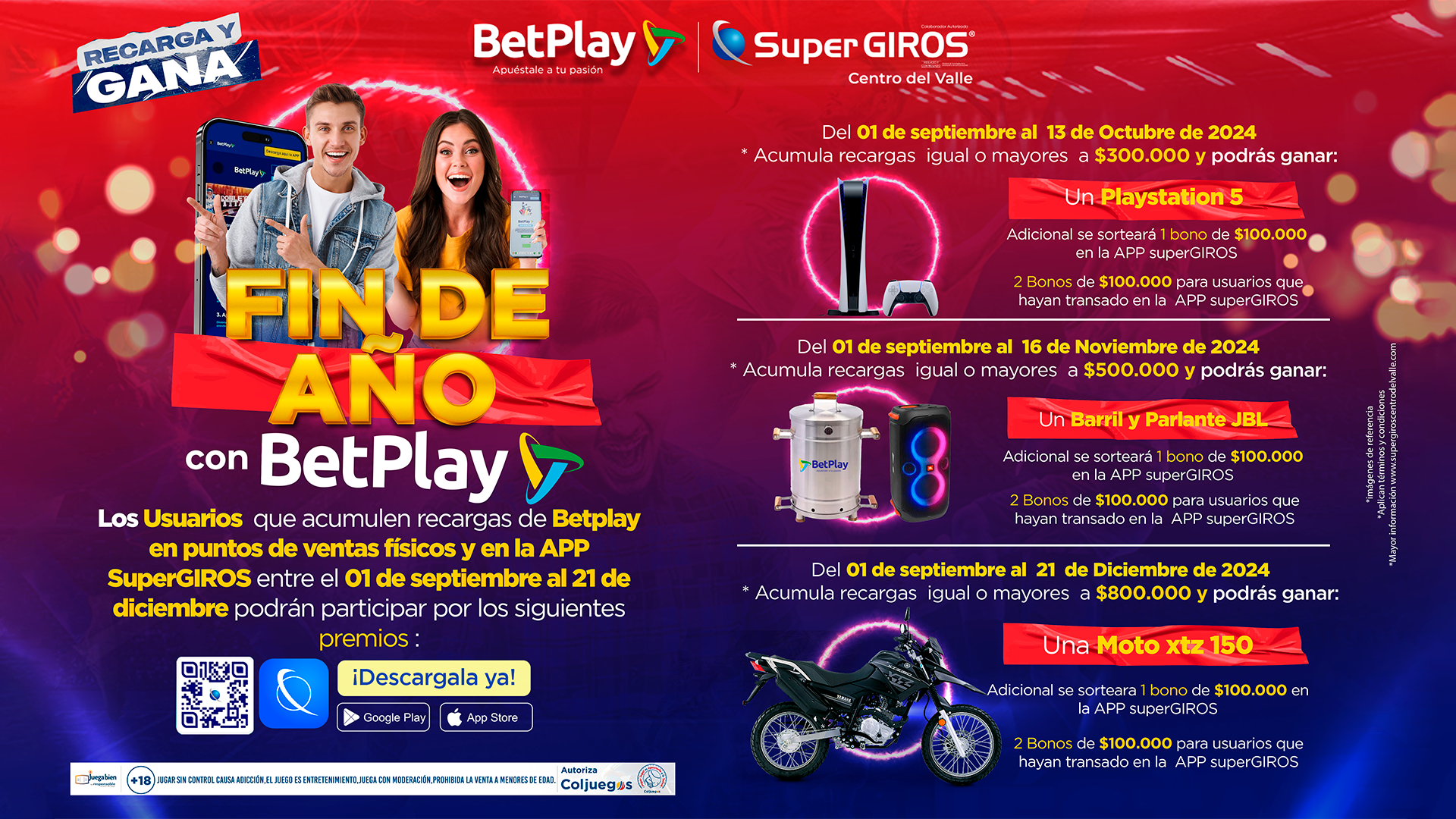 Fin de año con Betplay