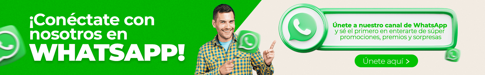 Canal de WhatsApp SuperGIROS Centro Del Valle